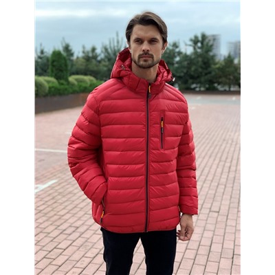 Мужская куртка E02505D-3 красная