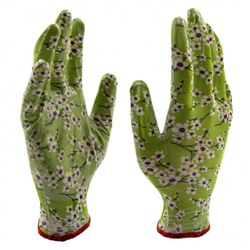 Перчатки из полиэстра, с нитриловым обливом, размер 8, цвет МИКС, Palisad