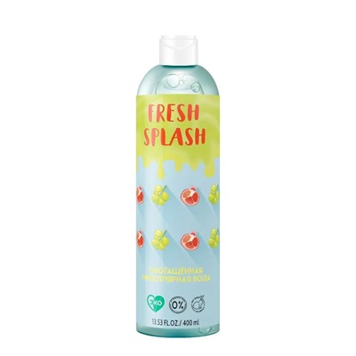 FRESH SPLASH Обогащённая мицеллярная вода, 400 мл,