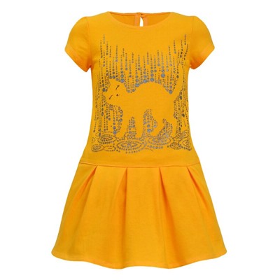 Платье Кошечка / Оранжевое