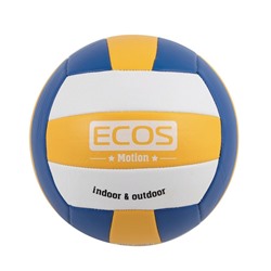 Мяч волейбольный ПВХ №5 машинная сшивка цветной MOTION VB103 Ecos (1/24)