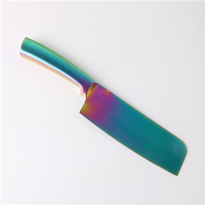 Нож с цветной гальваникой «Готовь с любовью», 28,5 х 5,2 см