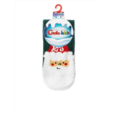 Носки детские CONTE-KIDS Новогодние носки с пушистой нитью «Enjoy Xmas»