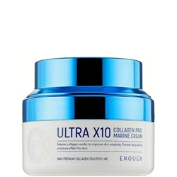 ENOUGH Крем для лица увлажняющий КОЛЛАГЕН Ultra X10 Collagen Pro Marine Cream 50 мл