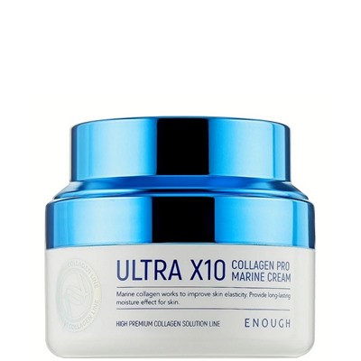 ENOUGH Крем для лица увлажняющий КОЛЛАГЕН Ultra X10 Collagen Pro Marine Cream 50 мл