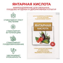 Янтарная кислота, 2 г