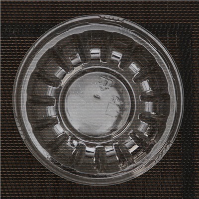Контейнер одноразовый «Креманка» М-201, 9,5×6 см, 200 мл, круглая, прозрачная, дно, 1300 шт/уп.