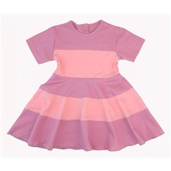 Платье 7122/3 фуксия-розовое