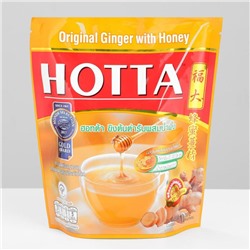 Тайский натуральный имбирный чай с мёдом HOTTA, растворимый, 18 г