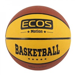 Мяч баскетбольный резиновый №7 8 панелей 2 цвета Motion BB120 Ecos (1/24)