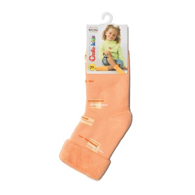 Теплые Conte-kids SOF-TIKI Махровые носки с отворотом