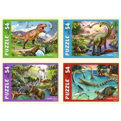 Пазлы «Мир динозавров №28», 54 элемента