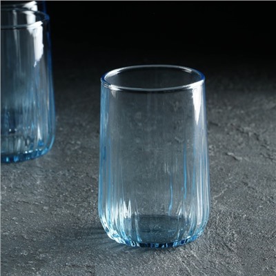 Набор стаканов Nova, 6 шт, 135 мл, голубой