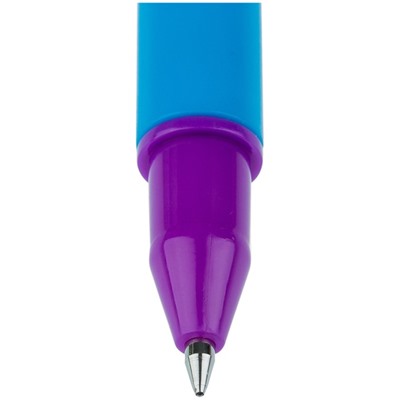 Ручка гелевая 0,5 мм Berlingo Color Stick, стержень чёрный, корпус микс