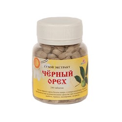 Сухой экстракт Черного ореха таблетированный 60 гр
