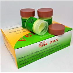 Мазь на основе серы и камфоры для лечения псориаза, дерматомикоза и других кожных патологий Khee Phung 29A, 7,5 гр. Таиланд