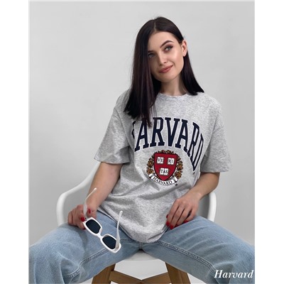 Футболка «Harvard» (серый)