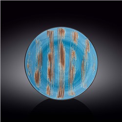 Тарелка глубокая Wilmax Scratch, d=25.5 см, 350 мл, цвет голубой