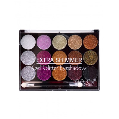 DoDo Girl Глиттер для век Extra Shimmer, 02