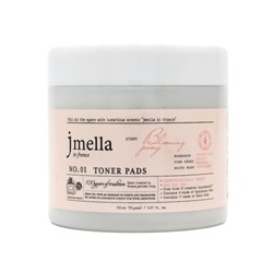 JMELLA IN FRANCE BLOOMING PEONY TONER PADS Очищающие диски для лица "Мандарин, розовый пион, белый мускус"