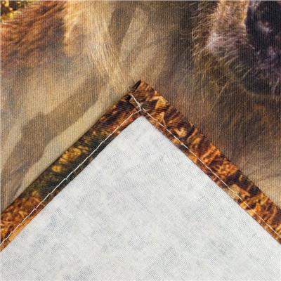 Скатерть «Этель: Лес», 180 × 150 см, хлопок 100 %, саржа, 190 г/м²