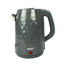 Чайник металлический электрический 2,5 л 2 Вт  серый R.7947 Raf (1/16)