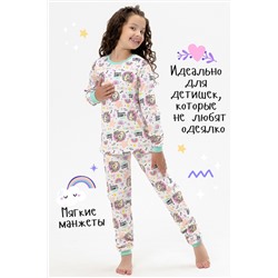 Козерожка детская пижама с начесом