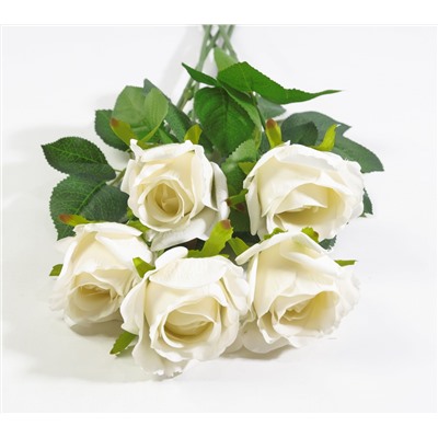 Роза с латексным покрытием белая