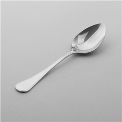 Ложка десертная «Соната» (Империал), толщина 2 мм, цвет серебряный
