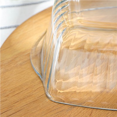 Форма для выпечки запекания из жаропрочного стекла Borcam, 3 л