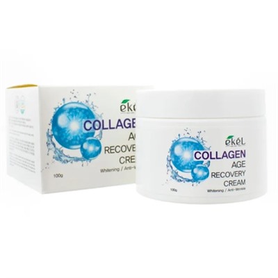 Антивозрастной крем для лица с коллагеном Ekel Age Recovery Cream Collagen