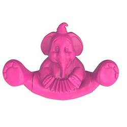 Крючок пластиковый 10*6,6*6,3 см фламинго Circus Elephant Berossi (1/48)