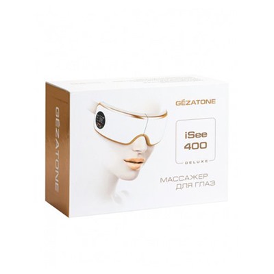 Массажёр для глаз Gezatone ISee400 Deluxe, электрический, 5 режимов, 6 мелодий