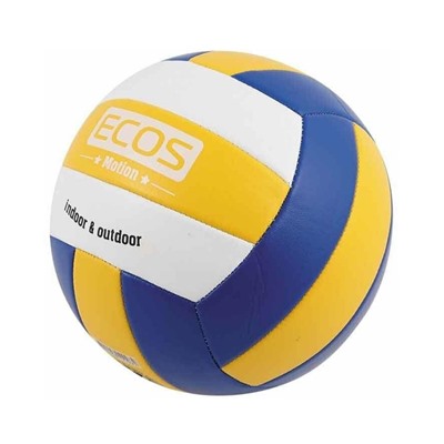 Мяч волейбольный ПВХ №5 машинная сшивка цветной MOTION VB103 Ecos (1/24)
