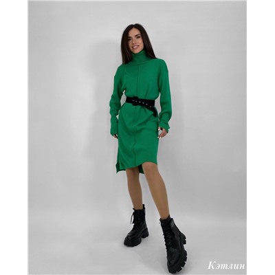 Платье «Кэтлин» (зеленый) One Size Турция