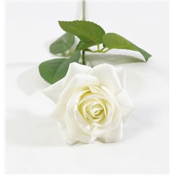 Роза с латексным покрытием открытая молочная