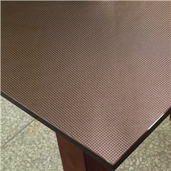 Клеёнка для стола Table Mat Metallic, кофе, 80 см, рулон 20 пог. м