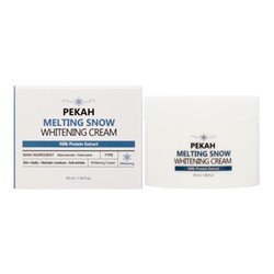PEKAH Melting Snow Whitening Cream Омолаживающий крем с молочными протеинами 50мл