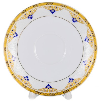 Набор посуды Balsford «Бристоль уильям», 21 предмет, декор золотой орнамент