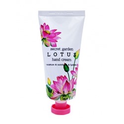 Крем для рук с экстрактом лотоса JIGOTT SECRET GARDEN LOTUS HAND CREAM