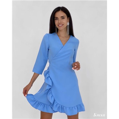 Платье «Бэкка» (голубой)