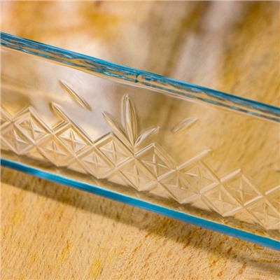 Форма для запекания из жаропрочного стекла Borcam, 2,7 л, 35,5×21 см