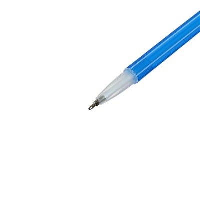 Ручка шариковая "Полоски" 0.5 мм, стержень синий, в дисплее, корпус МИКС (штрихкод на штуке)