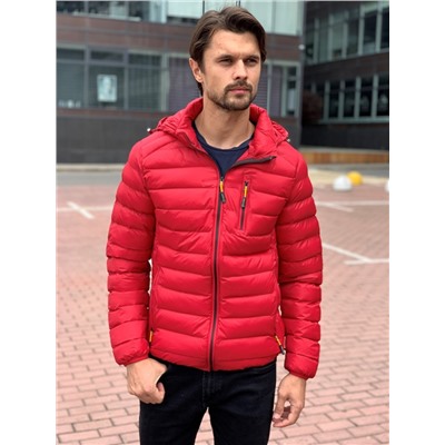 Мужская куртка Е02505-3 красная