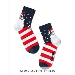 Носки детские Conte-kids Новогодние носки &quot;Санта-Клаус&quot; с пушистой нитью