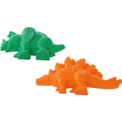 Набор формочек пластиковый детский для игр в песке 2 пр 197*102*55 мм Динозавр N1 N2 Полесье (1/1)