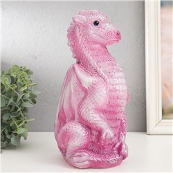 Фигурка "Дракон" 25,5х12х13 см, розовый
