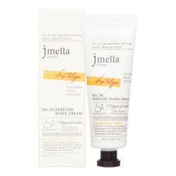 JMELLA IN FRANCE LA TULIPE PERFUME HAND CREAM Крем для рук "Тюльпан, альпийская фиалка, ветивер"