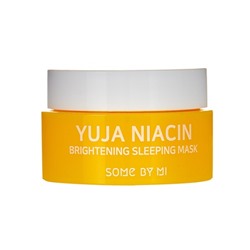 Ночная маска для лица с экстрактом юдзу SOME BY MI YUJA NIACIN BRIGHTENING SLEEPING MASK (mini)