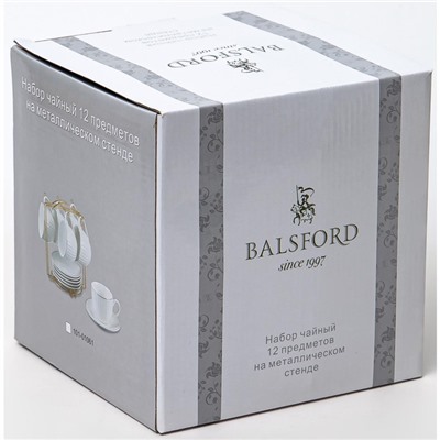 Чайный набор Balsford «Грация шелк», 12 предметов, 235 мл